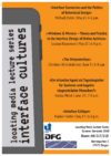 Locating Media Lecture Series: Interface Cultures
